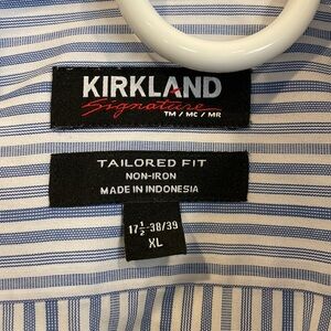 Men’s casual shirt neck size 17.5 sleeves 38/39.